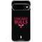 NBA Chicago Bulls Standard - Black Google Pixel 10 Clear Case